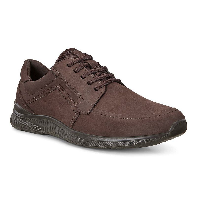 Men Casual Ecco Irving - Casual Shoe Brown - India HQIDJC509